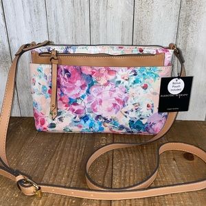 Nannette Lepore Flower Print Crossbody